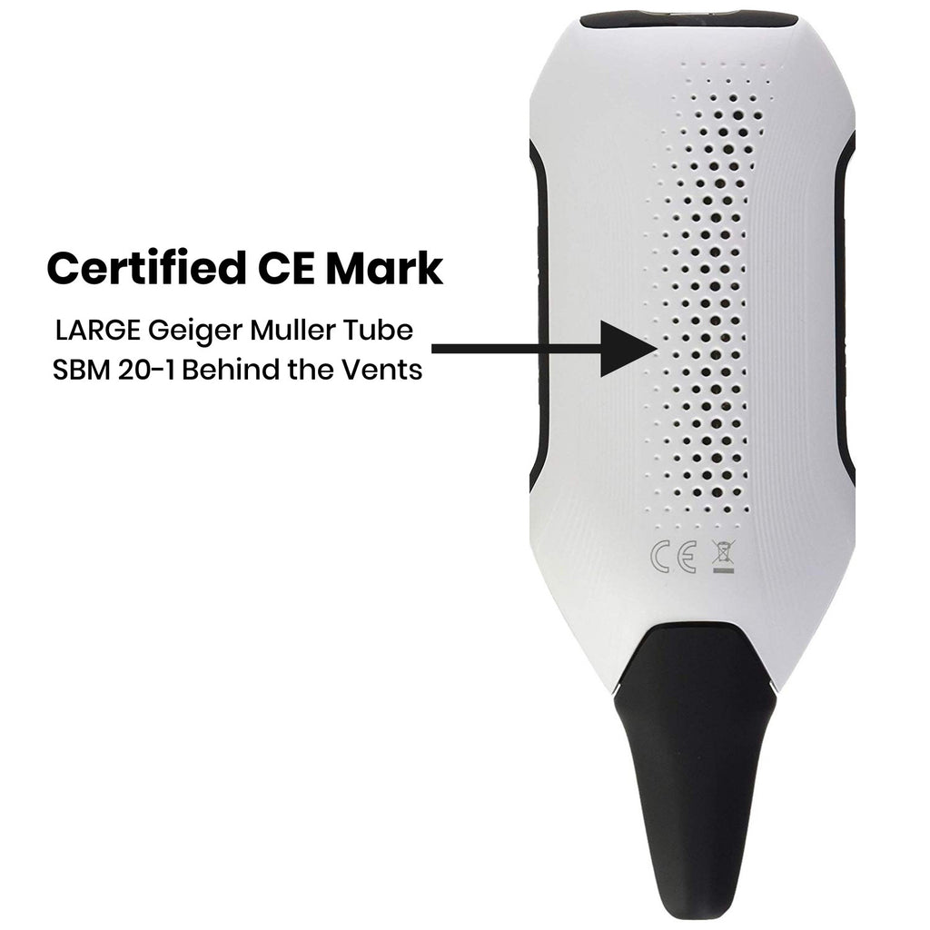 SOEKS Ecovisor F4 Large Geiger Muller Tube SBM 20-1 Alpha Beta Gamma Xray Radiation CE Certified