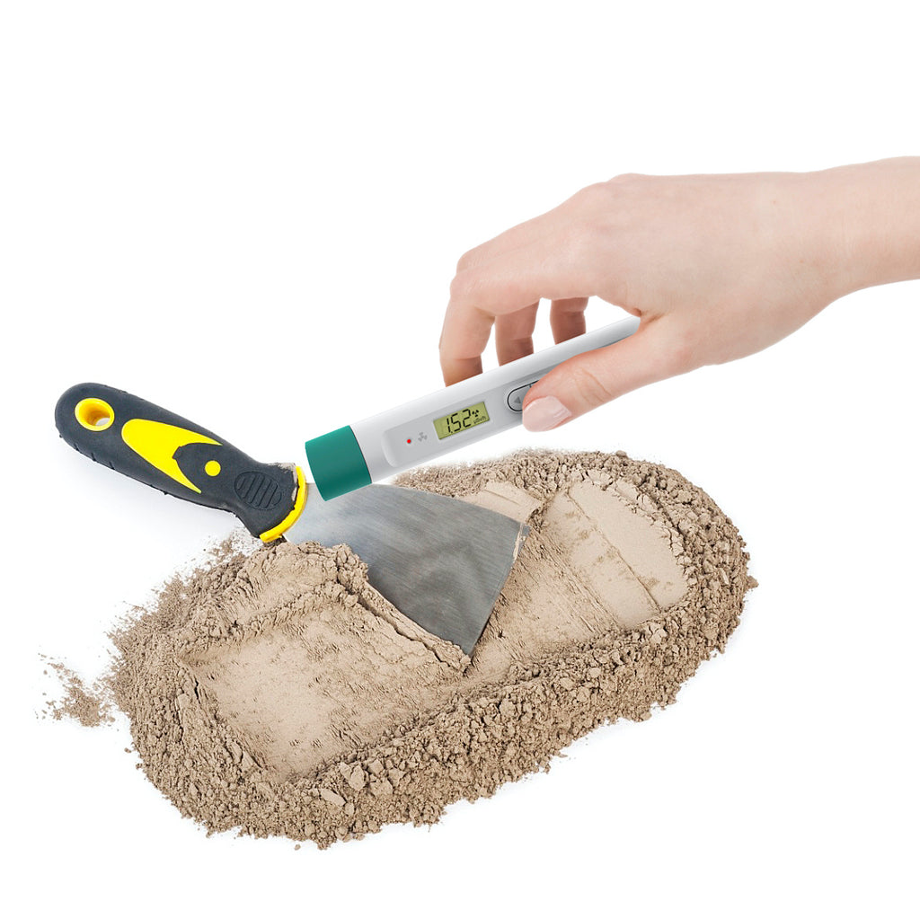 Nuclear ionizing radiation in construction materials high levels detected with SOEKS 112 personal geiger counter dosimeter