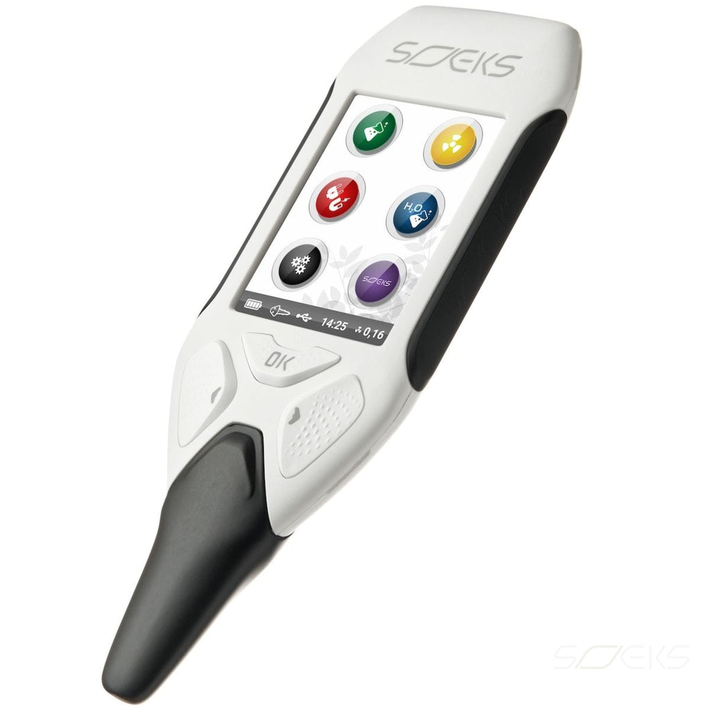 Soeks Ecovisor 5-In-1 Geiger Counter Dosimeter Emf Water Nitrate Food Tester