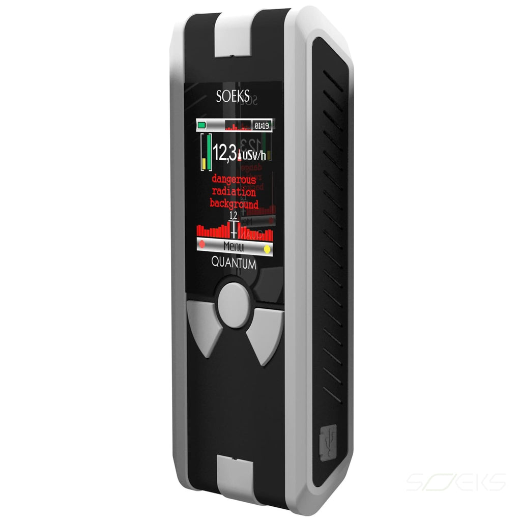 Soeks Quantum - Professional Radiation Detector Dosimeter (2 Geiger Muller Tubes) All Products