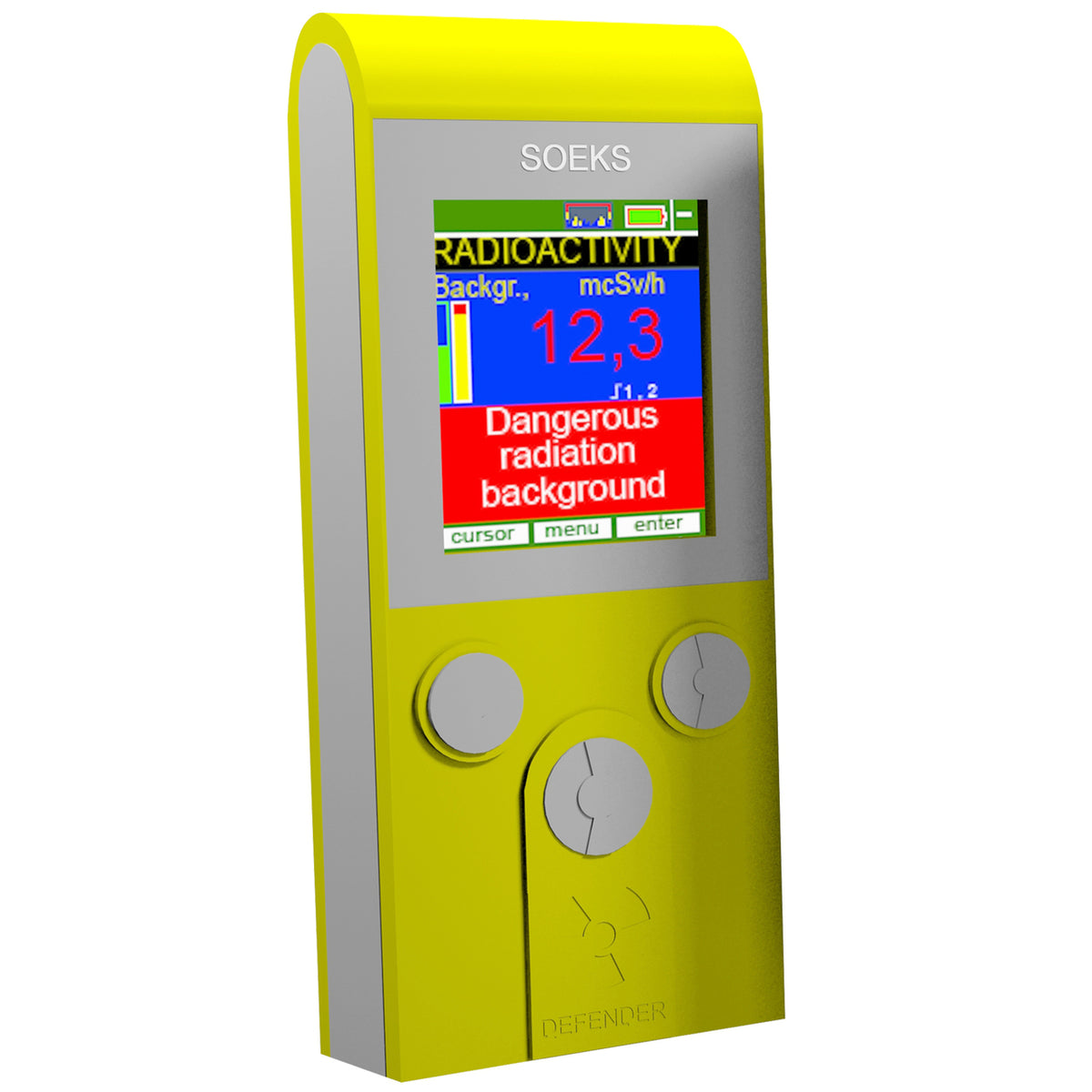 SOEKS 放射線量計 DEFENDER 本体 Personal Dosimeter Radiation Detector | Defender SOEKS | SOEKS USA