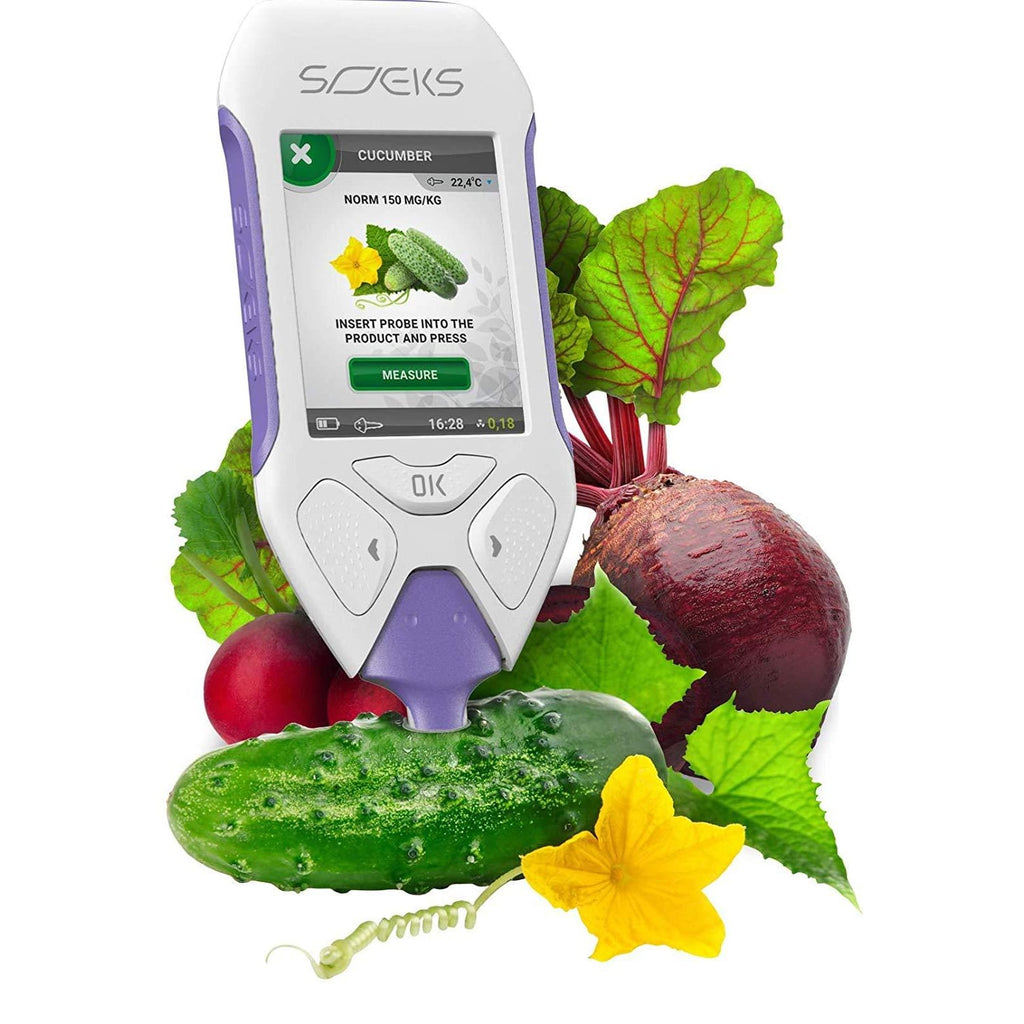 SOEKS EcoVisor F3 EcoTester 3 Radiation Detector and Food Nitrate Tester Testing Produce