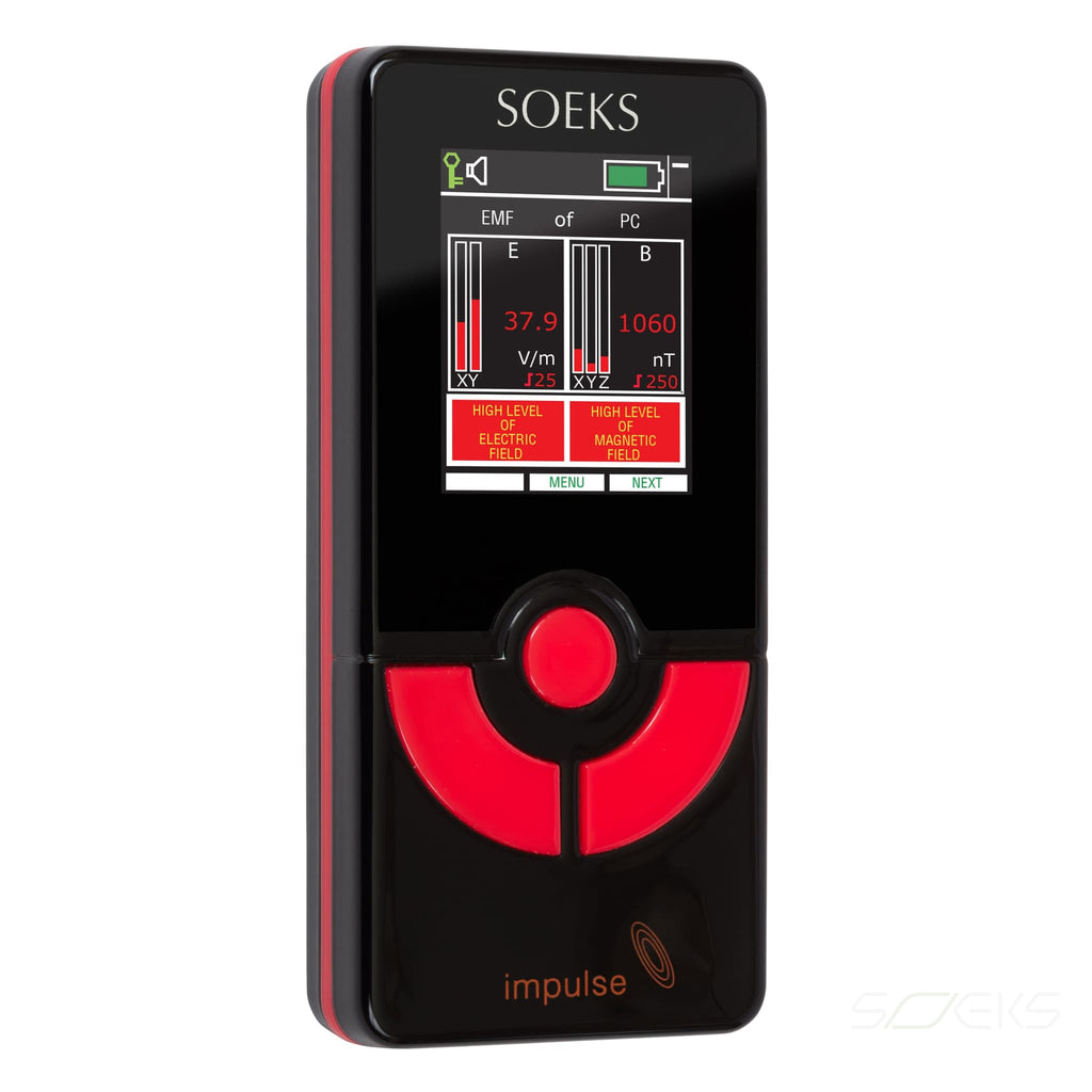 Soeks Impulse - Emf Meter Electromagnetic Field Cell Phone Radiation Detector All Products