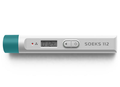 SOEKS 112 Compact Geiger Counter Nuclear Radiation Detector Dosimeter ...